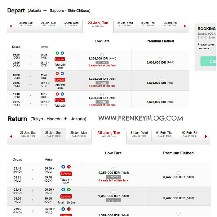 Harga Tiket Murah ke Jepang