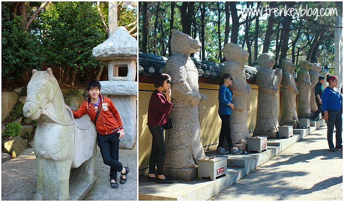 Shio Kuda dan Deretan Shio Lain nya di Yonggungsa Temple