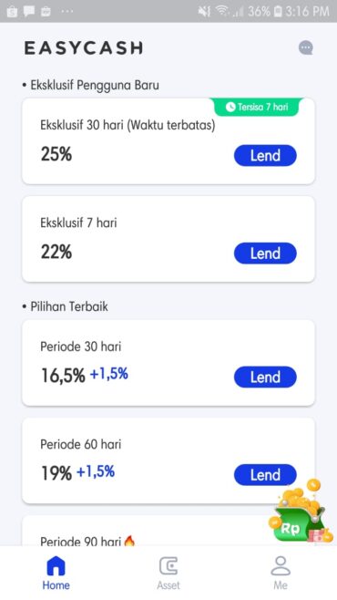 Pengalaman Investasi Easy Cash 2021